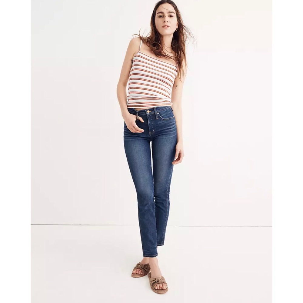 Madewell Sz 30 Medium Wash Slim Straight Jeans
